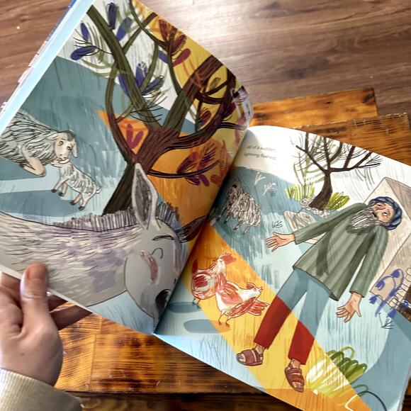 PJ Library A Rainy Day Story Rabbi Hanina ben Dosa Jewish Paperback Book - Picture 8 of 10